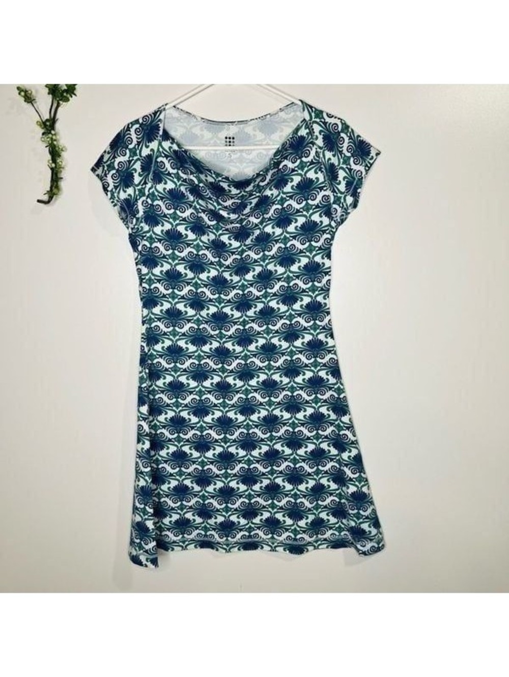 Title Nine Majestic Dress Blue White
